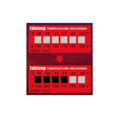 Irreversible Temperature Labels